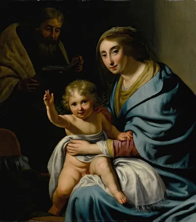 The Holy Family by Johannes Paulus Moreelse — digital art print download