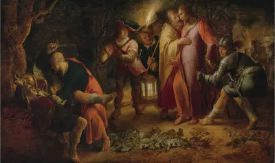 The Betrayal Of Christ by Петер Втеваль — digital art print download