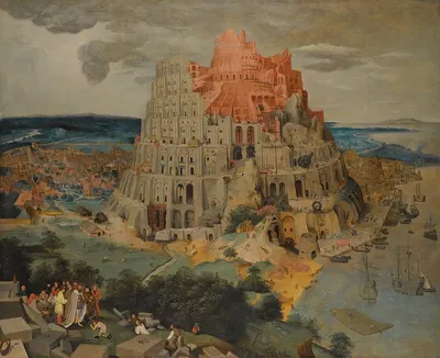 The Tower Of Babel by Питер Брейгель Младший — digital art print download