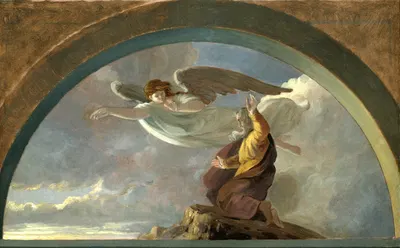 Moses Viewing the Promised Land by Роберт Уолтер Уир — digital art print download