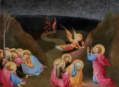 The Agony in the Garden by Sassetta — digital art print download