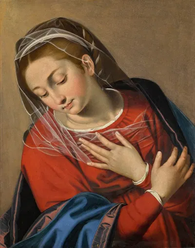 The Madonna Annunciate by Сципионе Пульцоне — digital art print download
