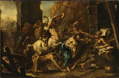 The Temptation Of Saint Anthony by Sebastiano Ricci — digital art print download
