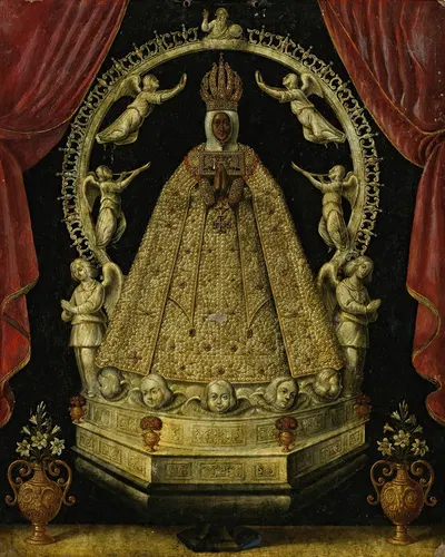 La Virgen Del Sagrario De Toledo by South American School — digital art print download