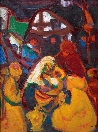 The three kings by Adolf Hölzel — digital art print download
