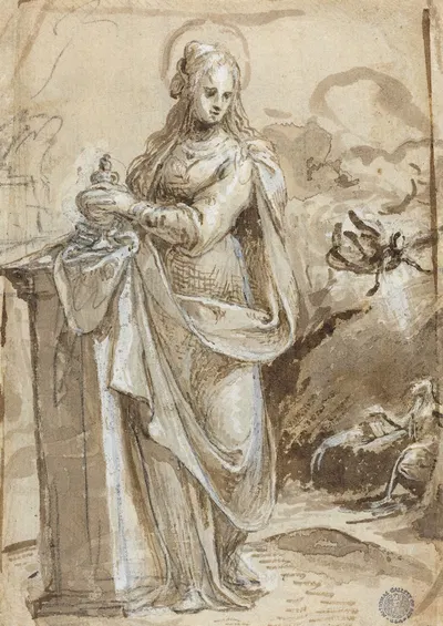 Mary Magdalene by Biagio Pupini — digital art print download