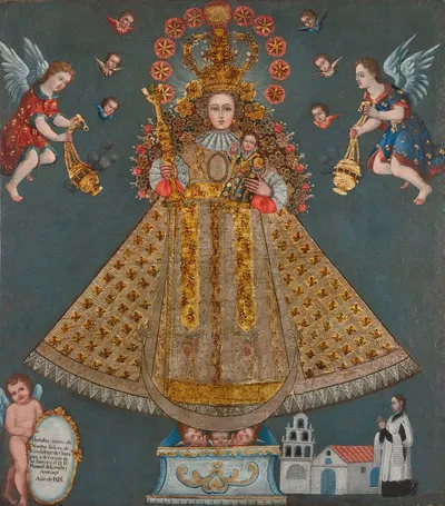 Our Lady of Guadalupe by Cuzco School — digital art print download