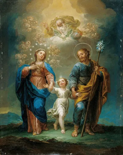 The Trinity of the Earth by Jerónimo Ezquerra — digital art print download