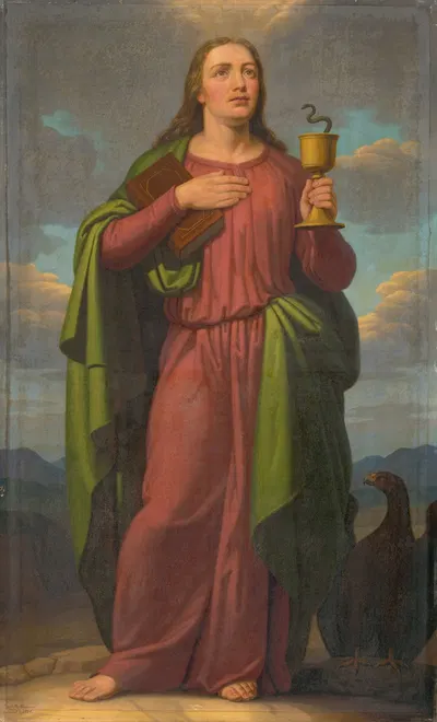 Saint John the Baptist by Йозеф Божетех Клеменс, 1874 — digital art print download