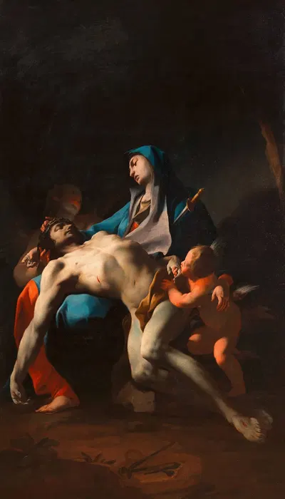 Pietá by Paul Troger, 1735–1740 — digital art print download