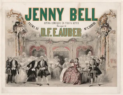 Jenny Bell by Виктор Куандр, 1855 — digital art print download