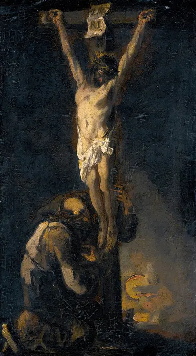 The Crucifixion by Alessandro Magnasco — digital art print download