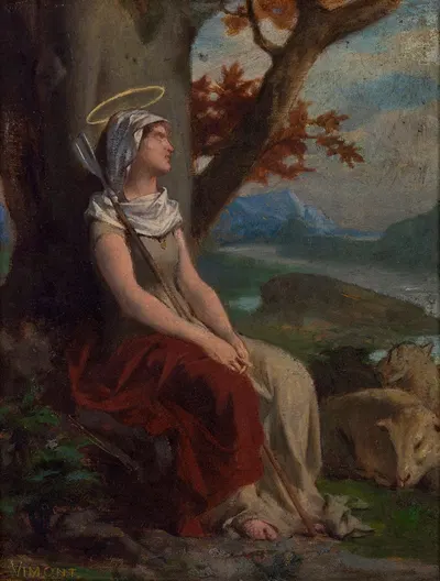 Sainte Geneviève by Эдуар Вимон, 1875 — digital art print download