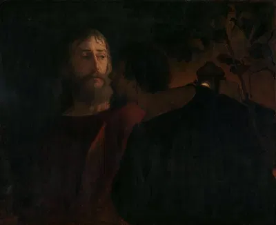 Judas Iskariot by Эйлиф Петерссен, 1878 — digital art print download