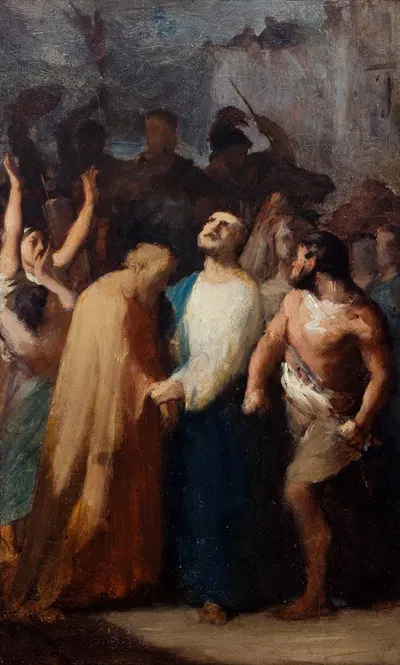 Martyre de Saint-Jacques by Jean-François Brémond, 1843 — digital art print download