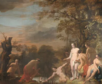 Pharoah's Daughter Discovers Moses in the Rush Basket by Фердинанд Бол, 1660 - 1663 — digital art print download