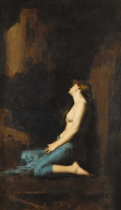 La Magdeleine by Жан-Жак Эннер, 1878-1880 — digital art print download