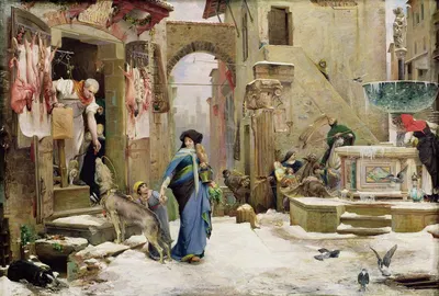 Le Loup d'Aggubio by Люк-Оливье Мерсон, 1877 — digital art print download