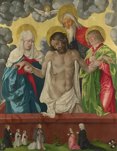 The Trinity and Mystic Pietà by Hans Baldung, 1512 — digital art print download