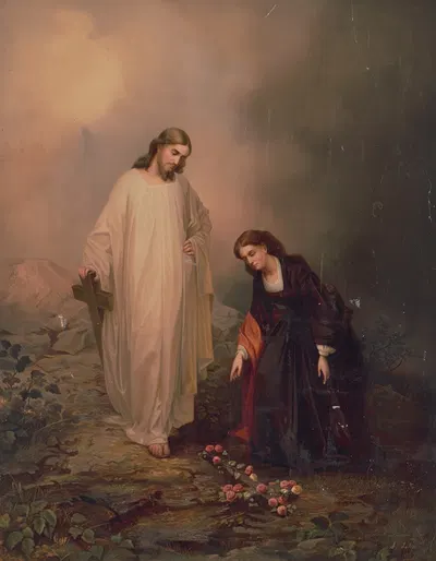 The changed cross by Joseph John, 1869 — digital art print download