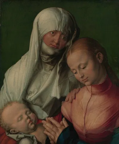 Virgin and Child with Saint Anne by Albrecht Dürer — digital art print download