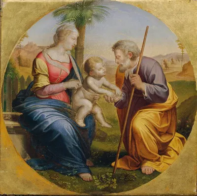 Heilige Familie by Anton Psenner — digital art print download