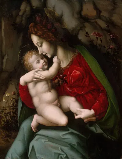 Madonna and Child by Баккиакка — digital art print download