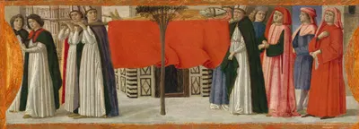 The Burial of Saint Zenobius by Давиде Гирландайо — digital art print download
