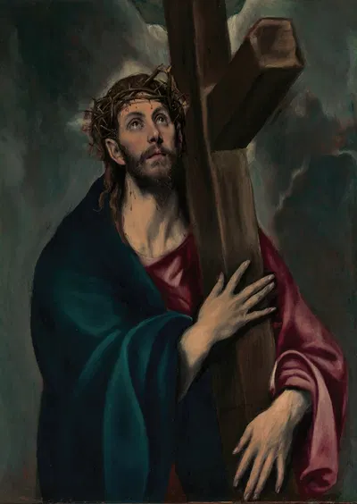 Christ Carrying the Cross by Эль Греко (Доменикос Теотокопулос) — digital art print download