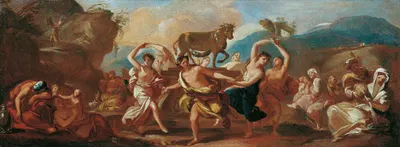 Der Tanz um das goldene Kalb by Franz Carl Remp, 1707-1710 — digital art print download