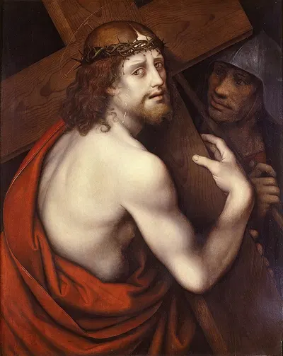 Christ Carrying the Cross by Giampietrino (Giovanni Pietro Rizzoli) — digital art print download
