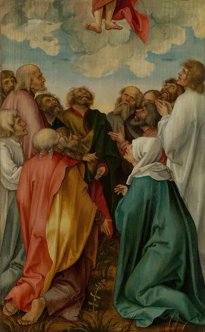 The Ascension of Christ by Ганс фон Кульмбах, 1513 — digital art print download