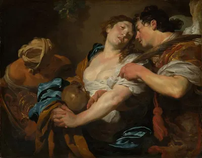 The Temptation of Saint Mary Magdalen by Иоганн Лисс — digital art print download