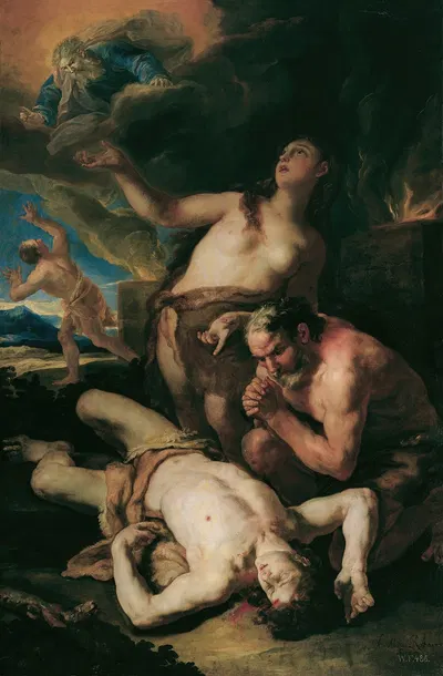 Beweinung Abels by Иоганн Михаэль Роттмайр, 1692 — digital art print download