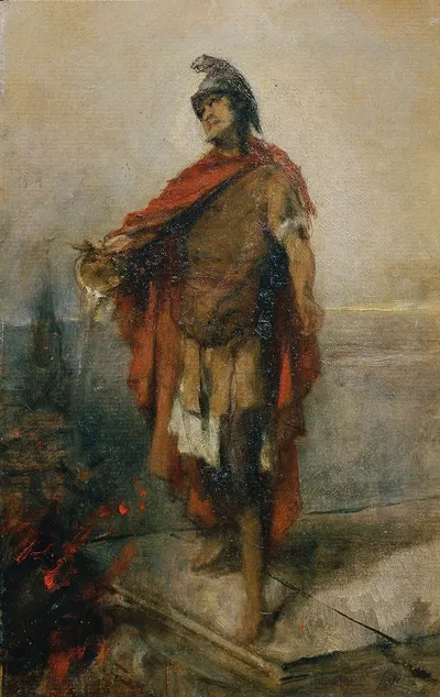 Der hl. Florian by Иоганн Тиль младший — digital art print download