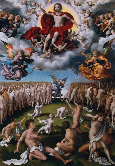The Last Judgment by Йос ван Клев — digital art print download