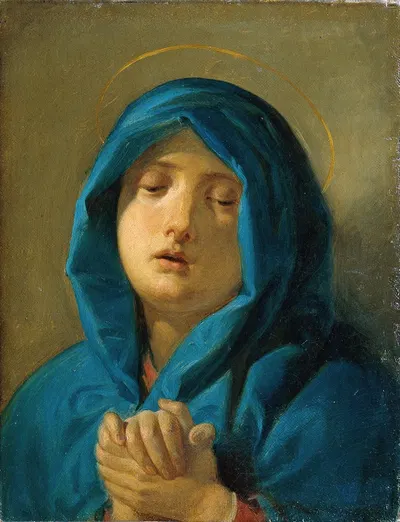 Madonnenkopf by Joseph Hasslwander — digital art print download
