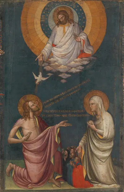 The Intercession of Christ and the Virgin by Lorenzo Monaco — digital art print download