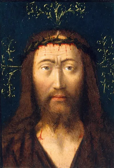 Head of Christ by Петр Христус — digital art print download