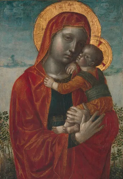Madonna and Child by Винченцо Фоппа — digital art print download