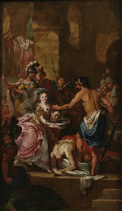 Decapitation of John the Baptist by Agostino Ugolini — digital art print download