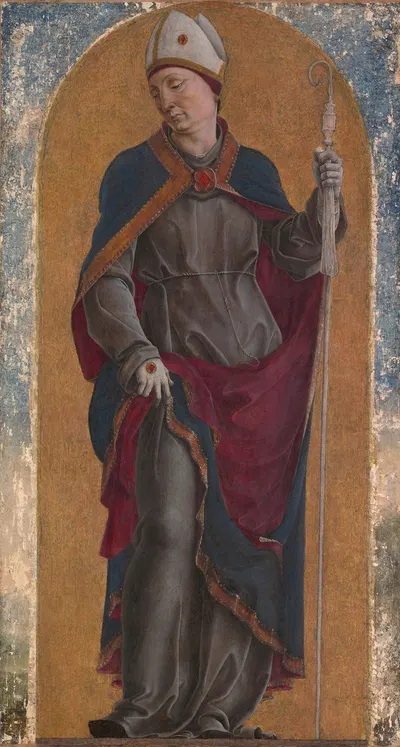Saint Louis of Toulouse by Косме Тура, 1484 — digital art print download