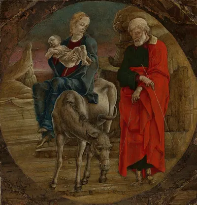 The Flight into Egypt by Косме Тура — digital art print download