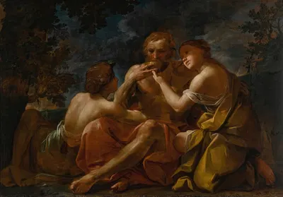 Lot and His Daughters by Felice Torelli — digital art print download