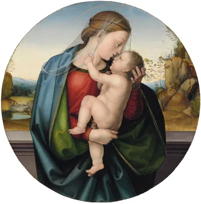 The Madonna and Child by Fra Bartolomeo — digital art print download