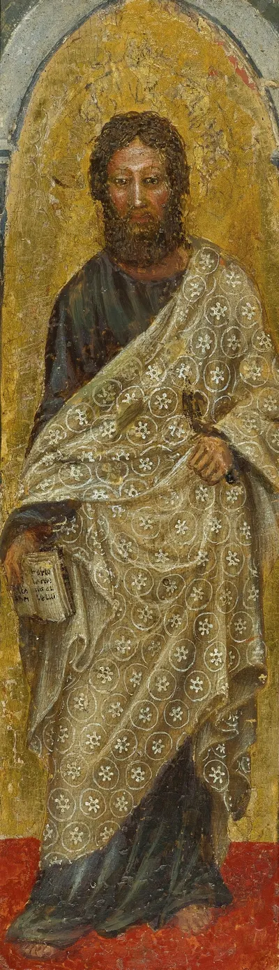Saint Bartholomew by Gentile da Fabriano — digital art print download