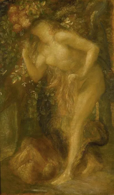 Eve Tempted by Джордж Фредерик Уоттс — digital art print download