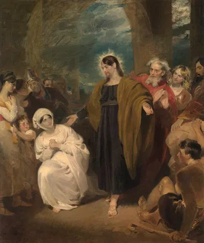 The Virtue of Faith by George Henry Harlow, 1817 — digital art print download