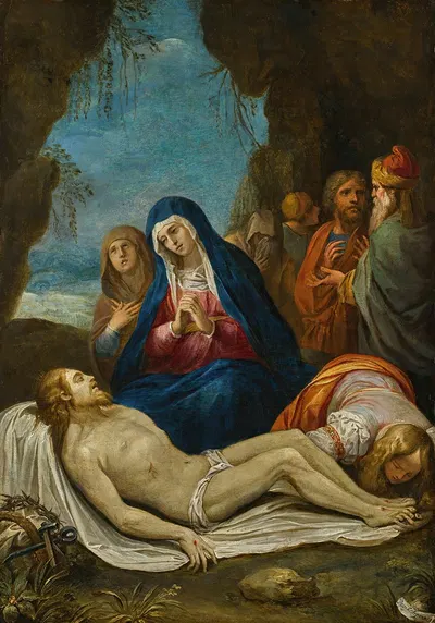 Pietà by Giuseppe Cesari — digital art print download