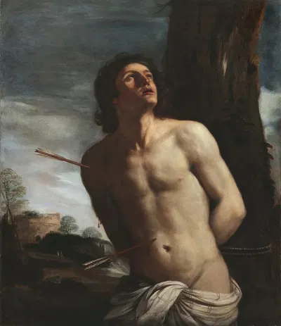 Saint Sebastian by Guercino — digital art print download